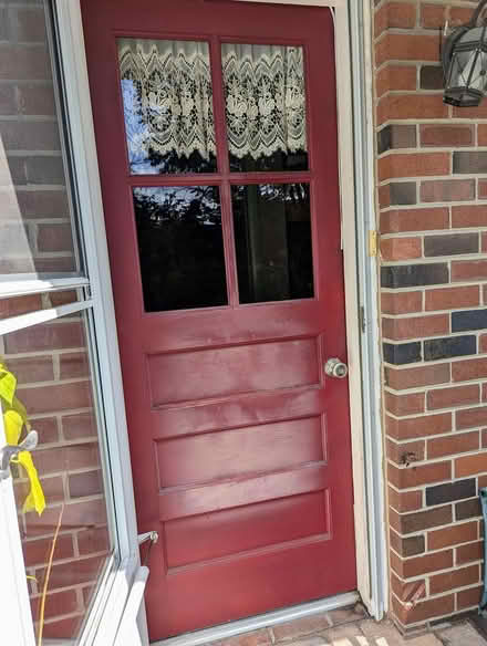 Photo of free 2 wood half lite entry doors (Aston near Northley) #3