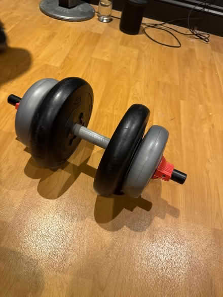 Photo of free Dumbbell and bar (Berkhamsted) #1