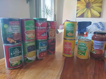 Photo of free Tins and jars of out of date food and sauces (Linton LS22) #2