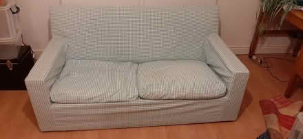 Photo of free Habitat sofa with paper pattern (North Chichester, West Sussex) #1