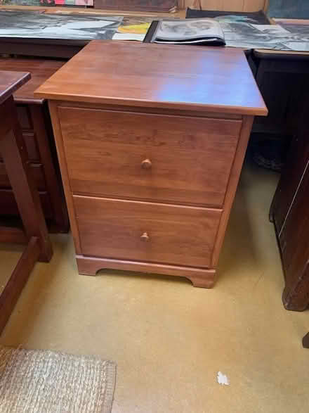 Photo of free Cherry File Cabinet (Deerfield) #1