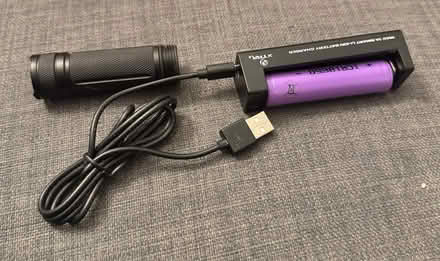 Photo of free Flashlight with rechargeable battery (Chapel End E17) #2