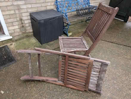 Photo of free Sturdy folding garden chairs (Halesworth) #1