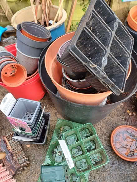 Photo of free Plastic plant pots (Horfield BS7) #1