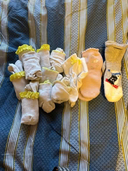 Photo of free 12 pairs small girls socks (Broomfield CM1) #1