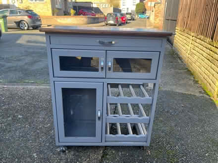 Photo of free Wine rack/kitchen cabinet (Bexleyheath) #2