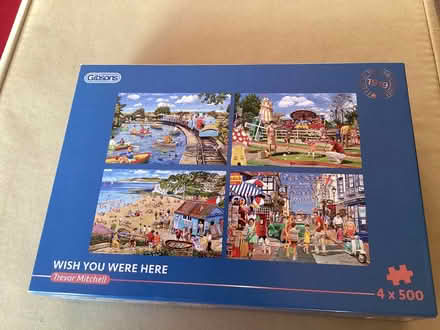 Photo of free 4 puzzles 500 pieces (Fords Farm RG30) #1