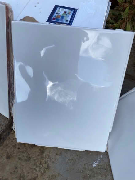 Photo of free Used white bathroom tiles . (Kenilworth CV8) #1