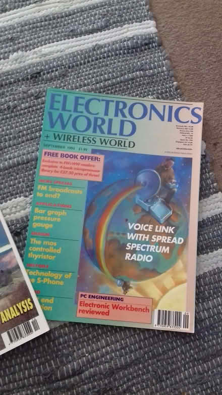 Photo of free Big box of 1990s - ELECTRONICS+WIRELESS WORLD magazine (Studlands Park CB8) #4