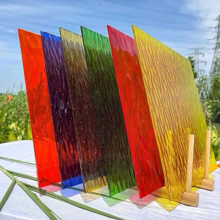 Photo of Coloured glass (Darley Abbey, Derby DE22) #1