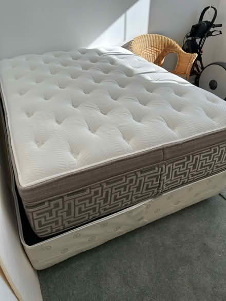 Photo of free Double Bed Mattress with Base (Chelsea Heights) #2