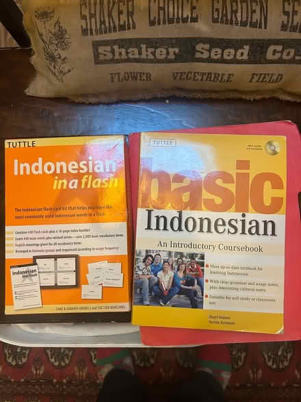 Photo of free Indonesian language workbook (Petworth) #1