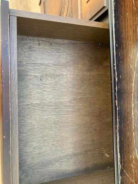 Photo of free Wooden dresser/shelves and cupboard (Rochester ME1) #3