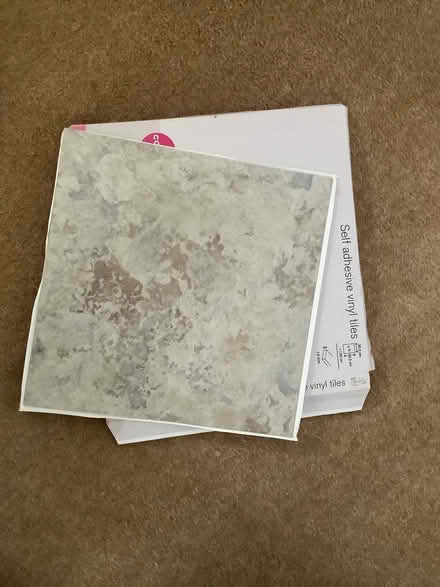 Photo of free 5 self adhesive floor tiles (Malvern, Worcestershire) #1