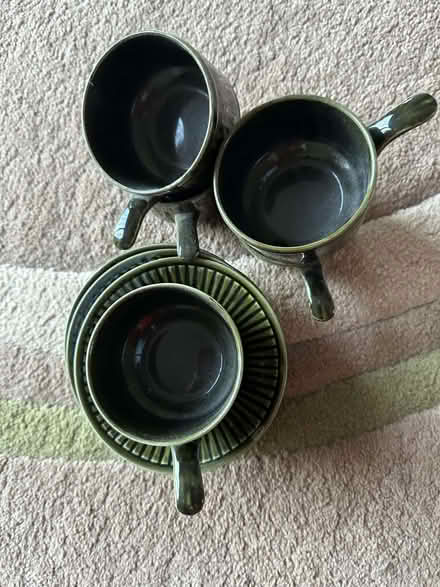 Photo of free Vintage 70s Soup Bowls and Saucers (Warfield RG12) #2