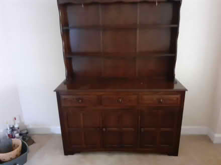 Photo of free Dark wooden dresser (Worcester WR3) #1