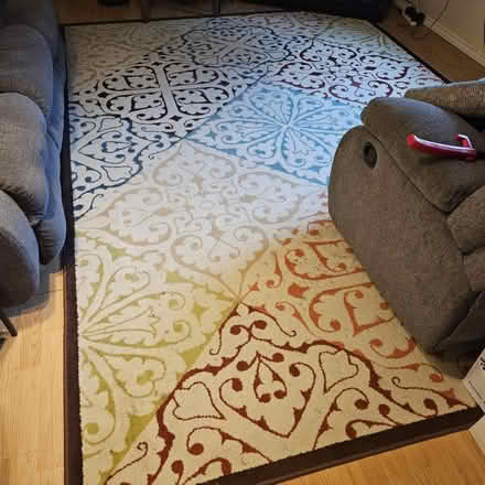 Photo of free well loved rug (Camano island Lost Lake area) #1