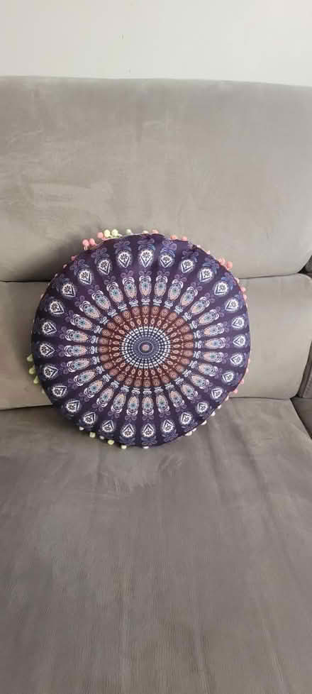 Photo of free Funky round cushion (Horsforth LS18) #1