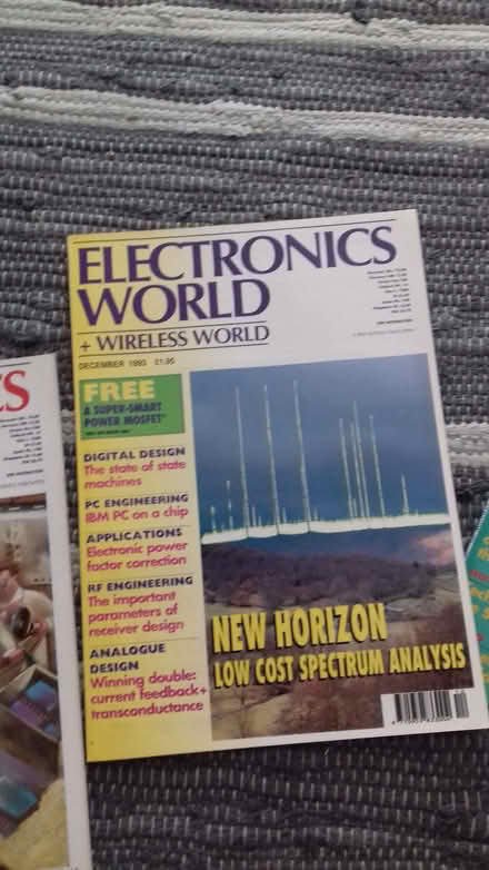 Photo of free Big box of 1990s - ELECTRONICS+WIRELESS WORLD magazine (Studlands Park CB8) #3