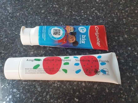 Photo of free 2 tubes children's toothpaste (NG9) #1