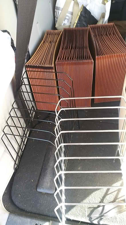 Photo of free File folders. Misc office supplies (Burlington) #1