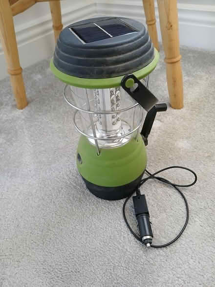 Photo of free Rechargeable Camping Lamp (Bearsted) #1