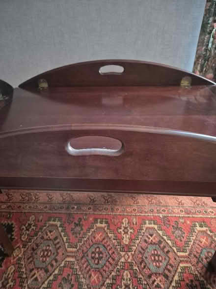 Photo of free Wooden butler table (Fleetville AL1) #2