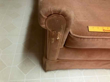 Photo of free Vintage hide a bed love seat size (Monroe) #2