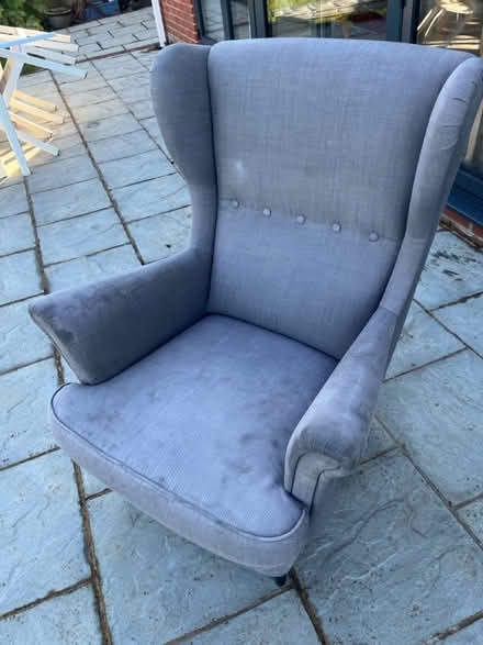 Photo of free IKEA Strandmon chair (Nr south Chailey, Lewes) #1