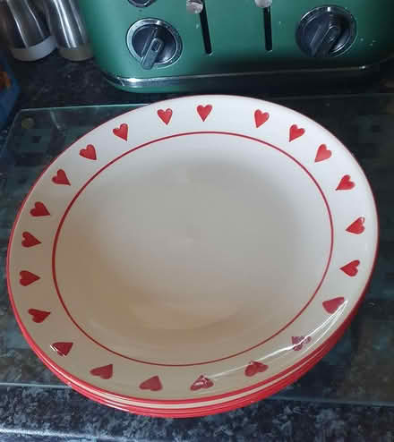 Photo of free Valentine dinner plates (Chichester Lavant PO18) #2