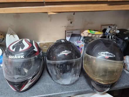 Photo of free 3 motorbike helmets (LA13) #1