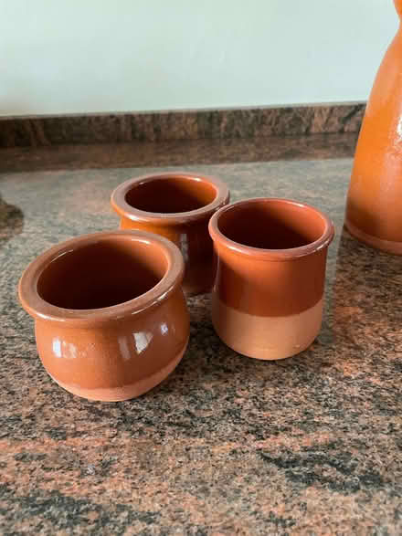 Photo of free Clay Sangria set plus pots (Cob Lane B29) #3