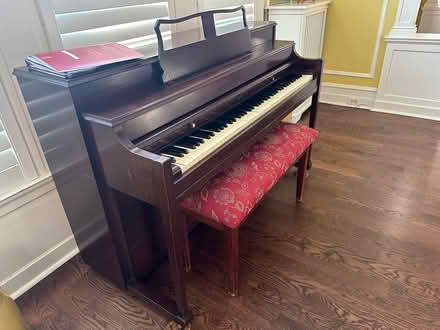 Photo of free Whitney Upright Piano with Bench (East Wilmette) #1