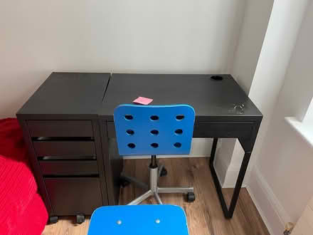Photo of free IKEA desk with drawers and 2chairs (NW8 St. John’s Wood) #1