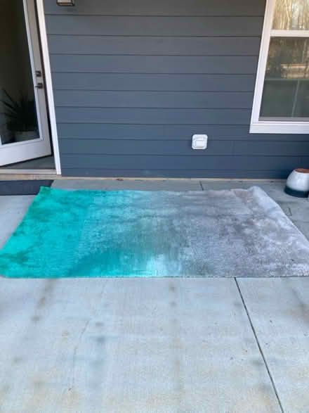 Photo of free Shag ombré rug 5x8 feet (Polo grounds Rd) #1