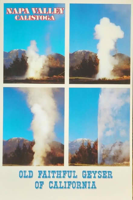 Photo of free Old Faithful Postcards (3) (Cuesta Park) #1