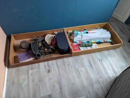 Photo of free Under bed storage boxes wood (Witham CM8) #1