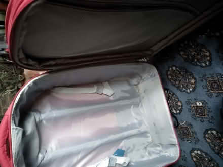 Photo of free Red medium suitcase (Gidea Park RM11) #4