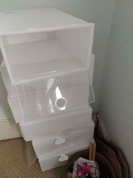 Photo of free plastic boxes (High Heaton NE7) #1