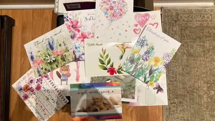 Photo of free Assorted greeting cards (Lake Cook and Rte 41) #1