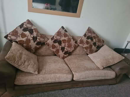 Photo of free 3 seater Sofa (Peasley Cross WA9) #1