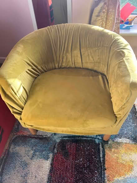 Photo of free Covered ikea tub chair (Drumsill BT28) #1