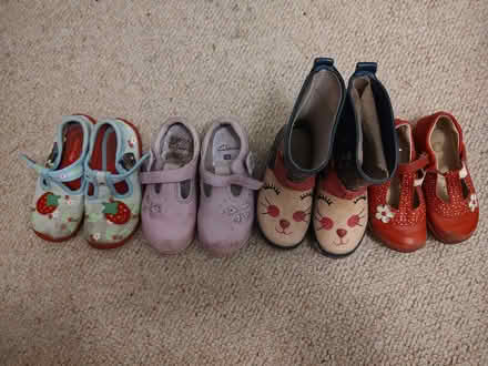 Photo of free 4 pairs of girls 6/7 toddler shoes (Southport PR8) #1