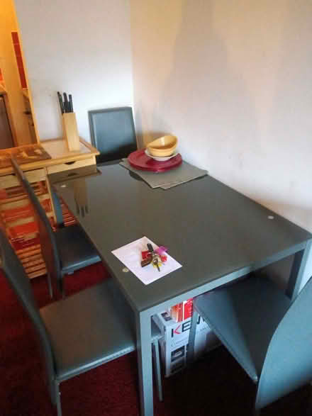 Photo of free Glass Kitchen Table (Inchicore / Ballyfermot) #1