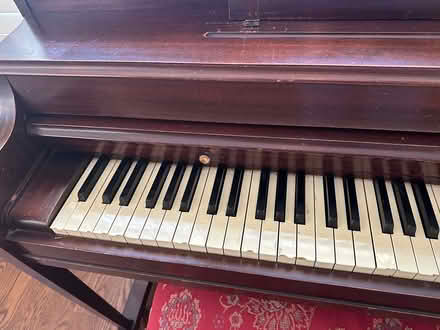 Photo of free Whitney Upright Piano with Bench (East Wilmette) #4