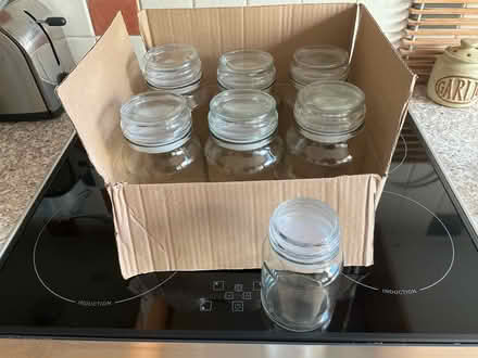 Photo of free Six clean empty coffee jars (Behind Downend School BS16) #1