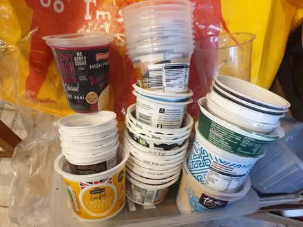 Photo of free Plastic tubs for cacti, seedlings, paint, etc. (E8) #2