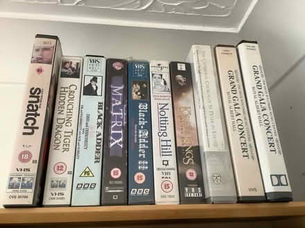 Photo of free VHS and cassettes (Priory Ward EX2) #2