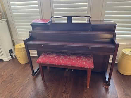 Photo of free Whitney Upright Piano with Bench (East Wilmette) #2