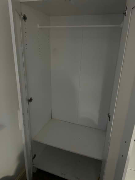 Photo of free White wardrobe (LE67) #2